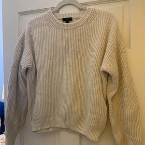 J.Crew Cableknit Sweater - Cream